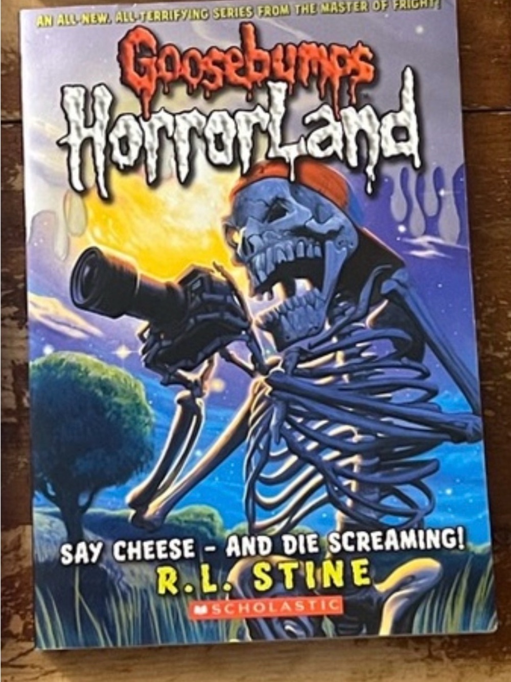 Goosebumps HorrorLand #8 Say Cheese And Die Screaming 1st Edition 2009